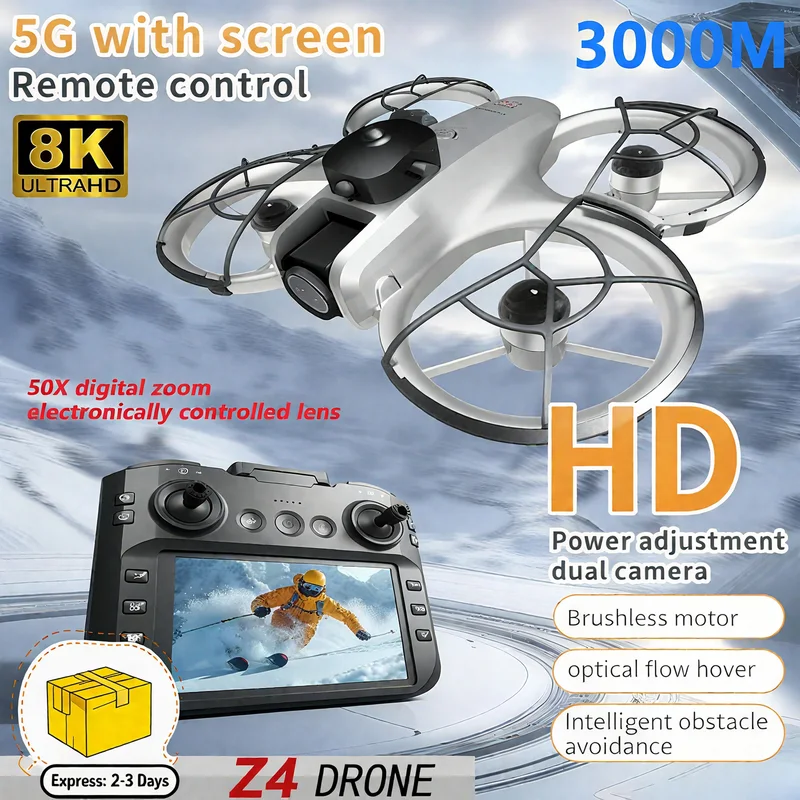 Drone Mapping - New MINI Z4 Drone 4K Professional