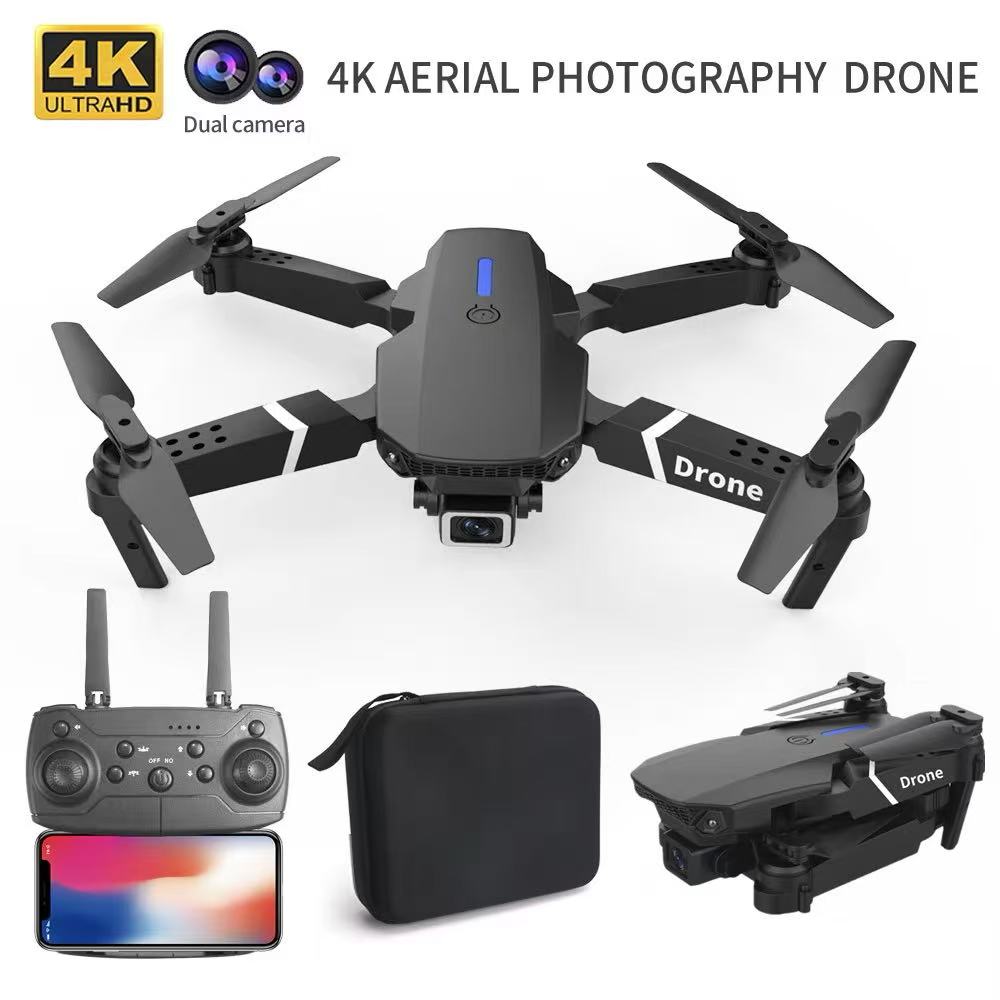 Drone Aerial Photography - Professional Drone E88 4k wide-angle HD