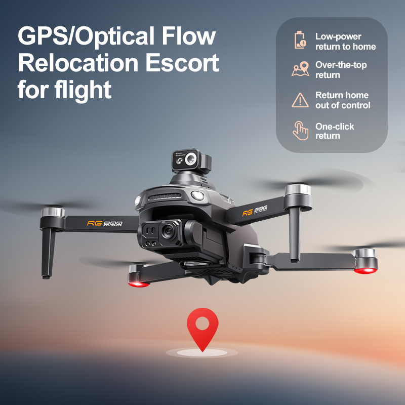 RG800 MAX GPS Drone Profession - огляд і ціна Drone Mapping