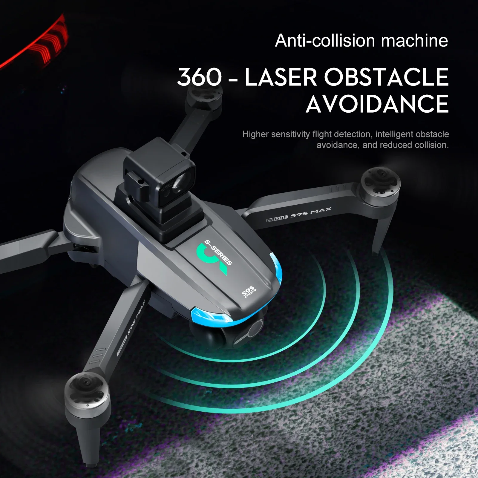 NEW S9S MAX MINI Drone 4K 2-Ax - огляд і ціна Drone Mapping