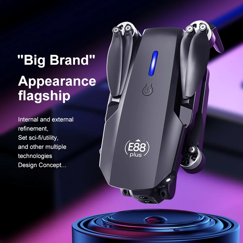 New E88 Plus Quadcopter Drone: - огляд і ціна Drone Lidar
