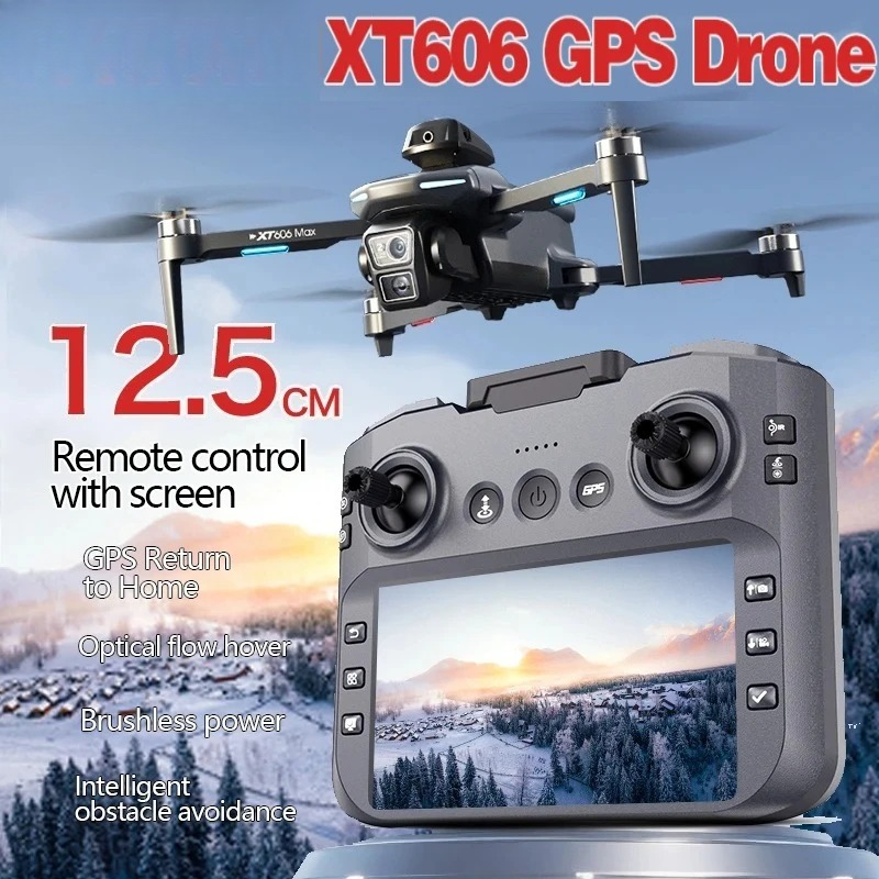 Original XT606 MAX GPS Drone 4 - огляд і ціна Drone Photogrammetry