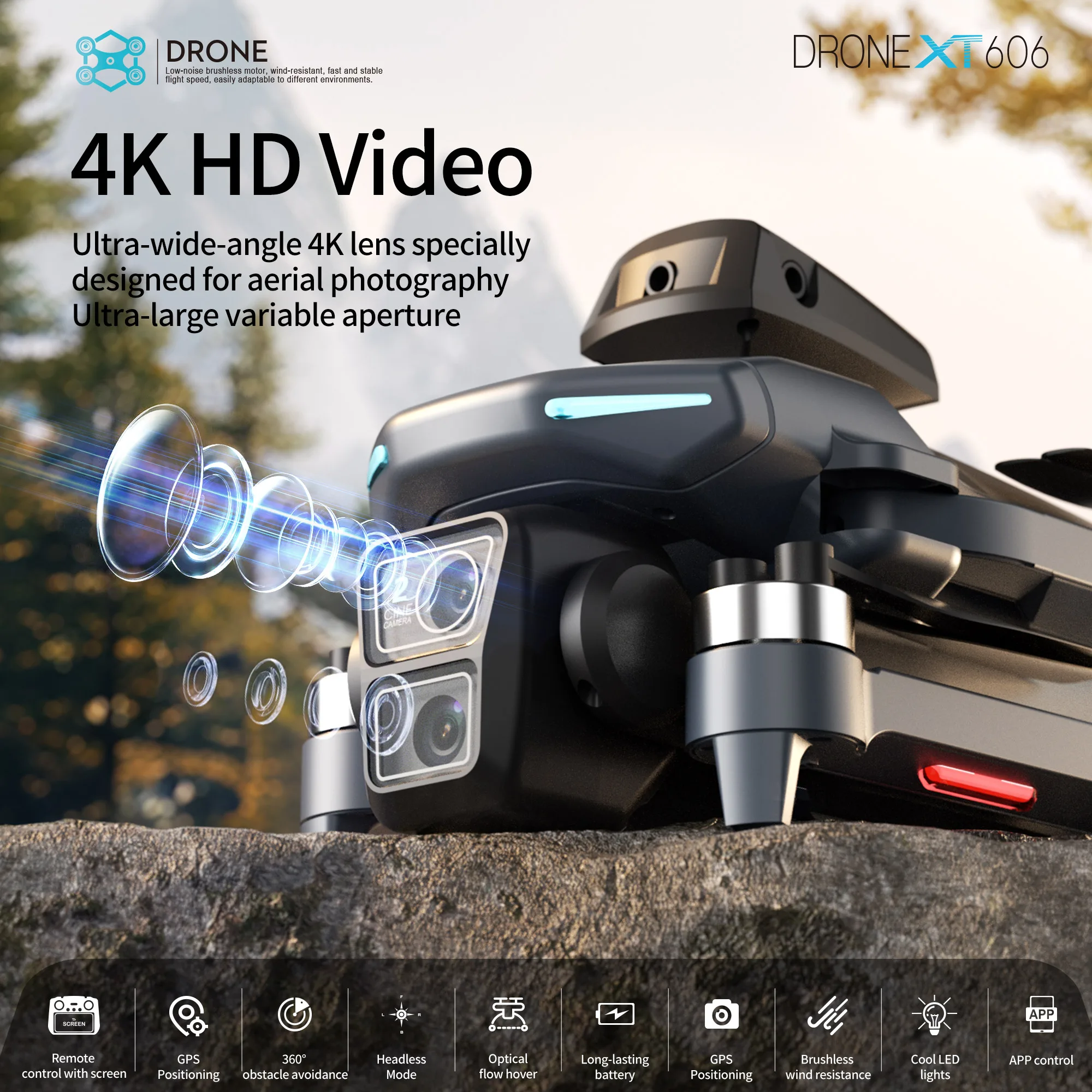 Original XT606 MAX GPS Drone 4 - огляд і ціна Drone Photogrammetry