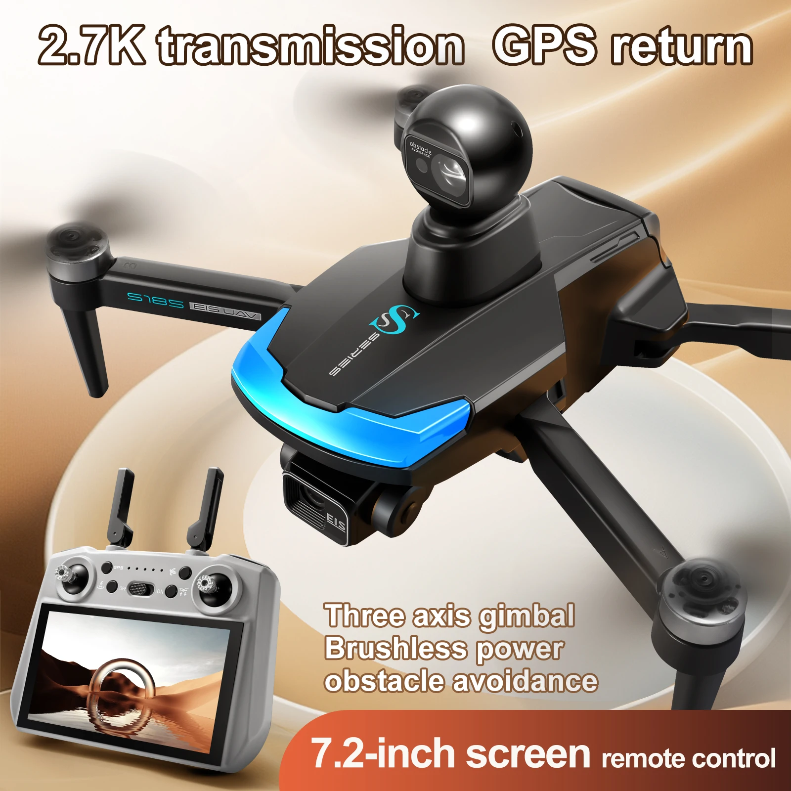 S185 Professional Drone 2.7K H - огляд і ціна Drone Surveying