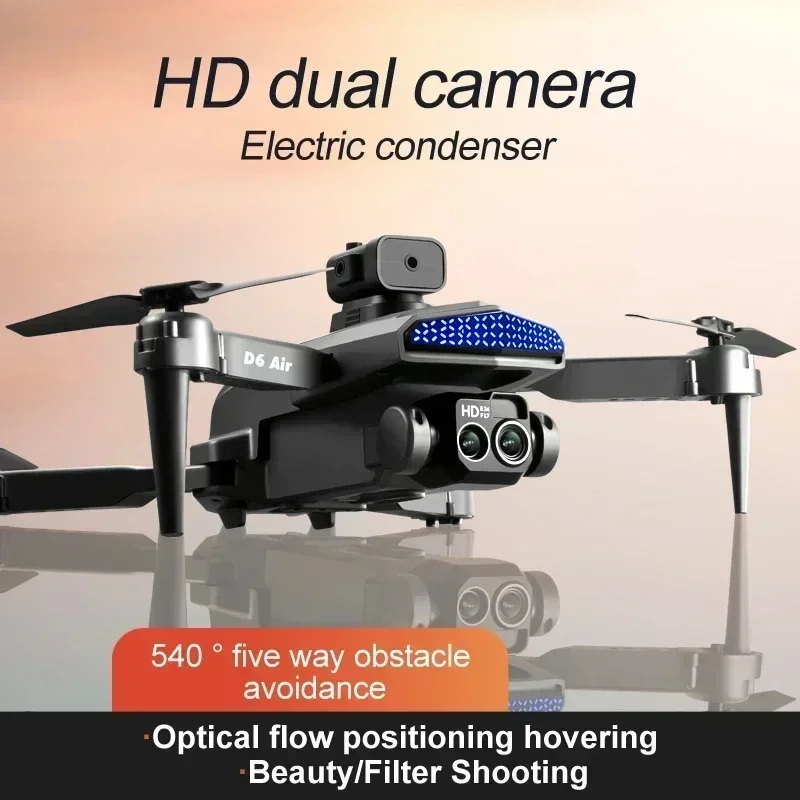 Mini Drone D6 8k Profesional H - огляд і ціна Drone Video Production